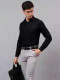 Apektra Men's Regular Fit Full Sleeve Spread Collar Premium Cotton Casual Shirt for Men