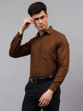 Apektra Men's Regular Fit Full Sleeve Spread Collar Premium Cotton Casual Shirt for Men