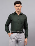 Apektra Men's Regular Fit Full Sleeve Spread Collar Premium Cotton Casual Shirt for Men