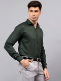 Apektra Men's Regular Fit Full Sleeve Spread Collar Premium Cotton Casual Shirt for Men