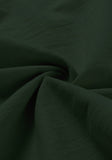 Men's Cotton Fabric Zip Closer Green Kurta
