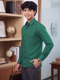Men's 100% Cotton Fabric Full Sleeve Shirts