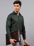 Apektra Men's Regular Fit Full Sleeve Spread Collar Premium Cotton Casual Shirt for Men