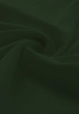 Men's Cotton Fabric Contrast Design Green Kurta