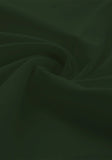 Men's Cotton Fabric Roll Up Sleeve Green Kurta