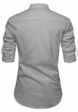 Men's Cotton Blend Fabric Full Sleeve Multi Color Combo Kurta - Pack of 2