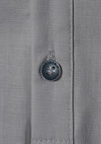 Men's Cotton Fabric Half Sleeve Grey Kurta