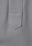 Men's Cotton Fabric Half Sleeve Grey Kurta