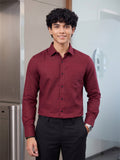 Men's 100% Cotton Fabric Full Sleeve Shirts
