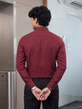 Men's 100% Cotton Fabric Full Sleeve Shirts