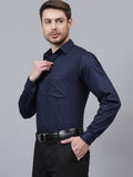 Apektra Men's Slim Fit Full Sleeve Spread Collar Premium Cotton Casual Shirt for Men