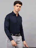 Apektra Men's Regular Fit Full Sleeve Spread Collar Premium Cotton Casual Shirt for Men