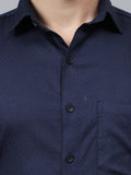 Apektra Men's Slim Fit Full Sleeve Spread Collar Premium Cotton Casual Shirt for Men