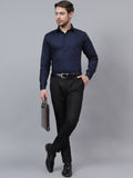 Apektra Men's Slim Fit Full Sleeve Spread Collar Premium Cotton Casual Shirt for Men