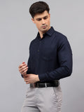 Apektra Men's Regular Fit Full Sleeve Spread Collar Premium Cotton Casual Shirt for Men