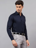 Apektra Men's Regular Fit Full Sleeve Spread Collar Premium Cotton Casual Shirt for Men