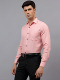 Apektra Men's Regular Fit Full Sleeve Spread Collar Premium Cotton Casual Shirt for Men