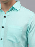 Apektra Men's Regular Fit Full Sleeve Spread Collar Premium Cotton Casual Shirt for Men