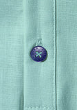 Men's Cotton Fabric Half Sleeve Pista Kurta