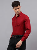 Apektra Men's Regular Fit Full Sleeve Spread Collar Premium Cotton Casual Shirt for Men