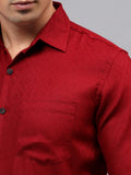 Apektra Men's Regular Fit Full Sleeve Spread Collar Premium Cotton Casual Shirt for Men