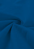 Men's Cotton Fabric Zip Closer Royal Blue Kurta