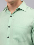 Apektra Men's Regular Fit Full Sleeve Spread Collar Premium Cotton Casual Shirt for Men