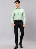 Apektra Men's Regular Fit Full Sleeve Spread Collar Premium Cotton Casual Shirt for Men