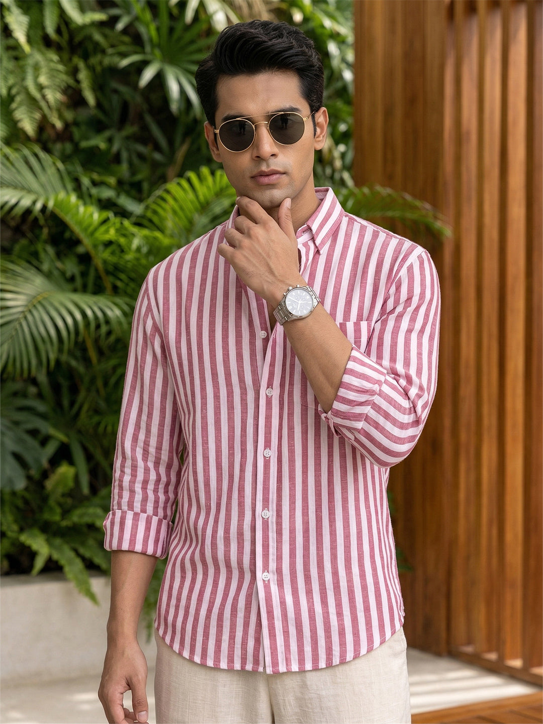 Roseline Stripe Shirt