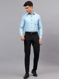 Apektra Men's Regular Fit Full Sleeve Spread Collar Premium Cotton Casual Shirt for Men