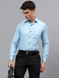 Apektra Men's Regular Fit Full Sleeve Spread Collar Premium Cotton Casual Shirt for Men
