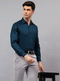 Apektra Men's Regular Fit Full Sleeve Spread Collar Premium Cotton Casual Shirt for Men
