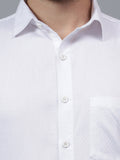 Apektra Men's Slim Fit Full Sleeve Spread Collar Premium Cotton Casual Shirt for Men