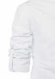 Men's Cotton Fabric Zip Closer White Kurta